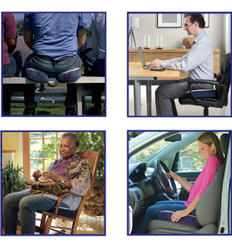 Cojín Viscoelástico Lumbar Coxis Espalda