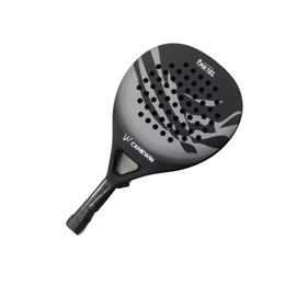 Pala Pádel Carbono Híbrido 38MM + Bolso Deporte Grafito