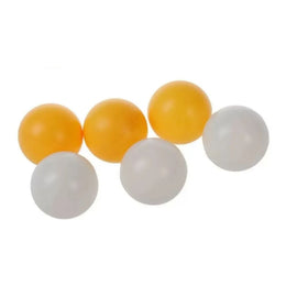 Pack 12 Pelotas Ping-Pong Blancas Naranjas