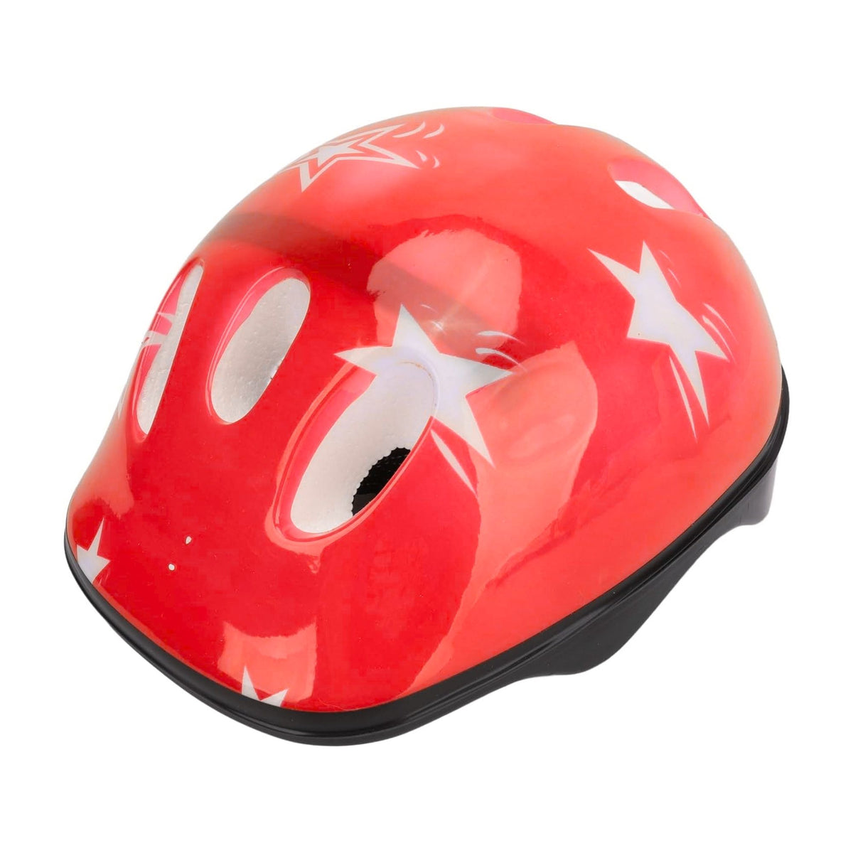 Casco Bicicleta Rodilleras Infantil Niños Anticaída Rojo