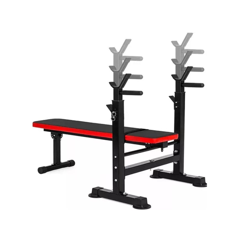 Banco Plegable Soporte Barra Gym