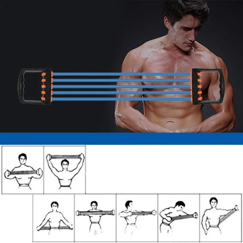 Bandas Elásticas Ajustables Resistencia Extensor Pecho