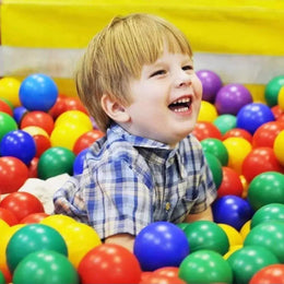 Pack 100 Pelotas Plásticas Piscina Infantil Multicolor