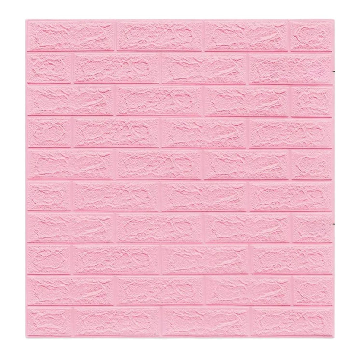 Pack 10 Pegatinas Pared Espuma 3D 70x77 CM Rosa