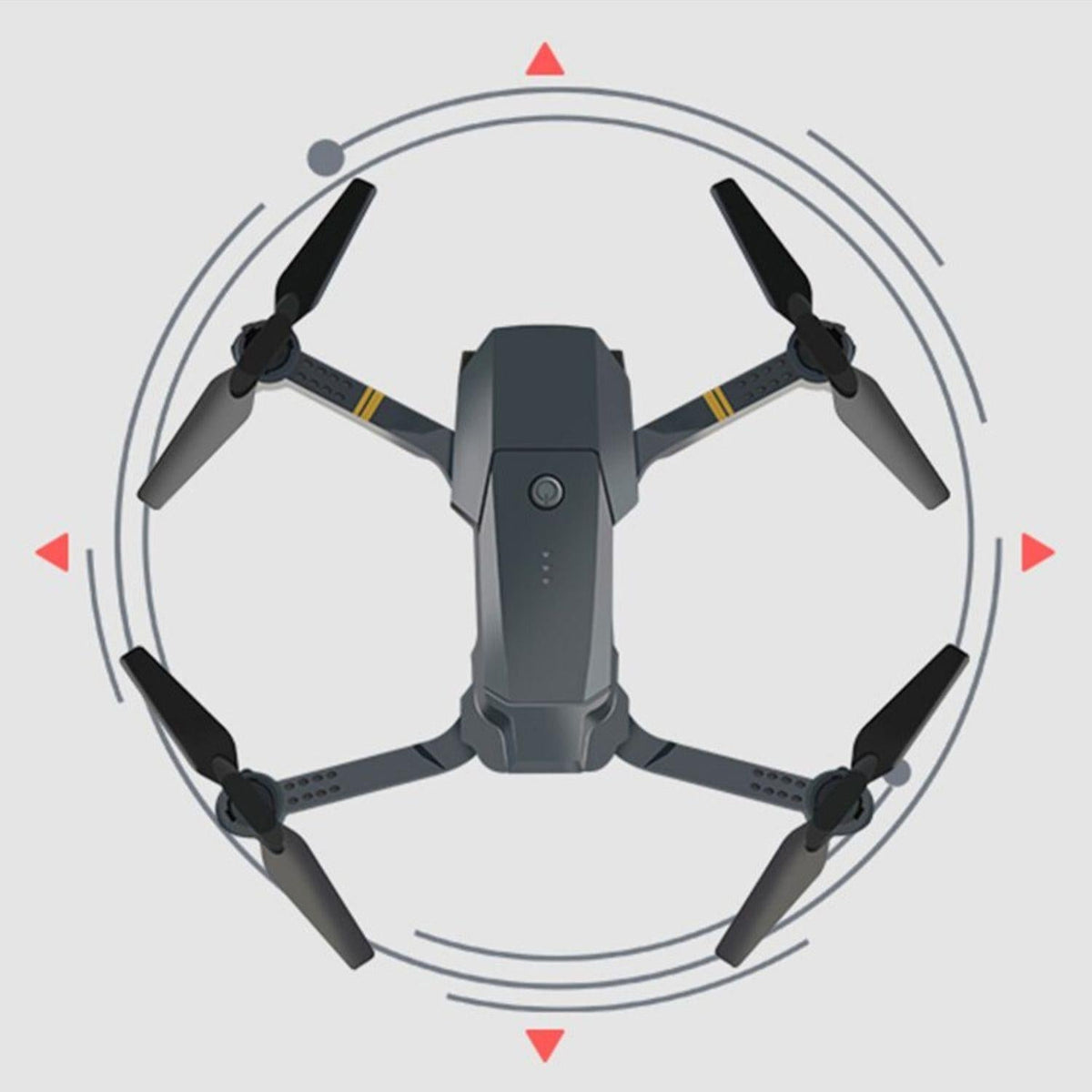Drone Profesional Cámara 4K Dual WIFI HD 20 MTS
