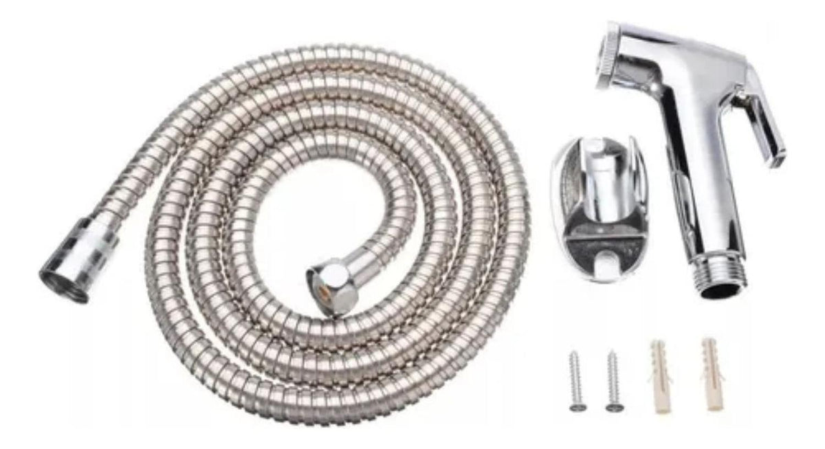 Ducha Baño Bidet Árabe Soporte Manguera Flexible WC