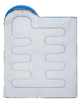 Saco Dormir Camping Individual Camping Adultos Azul