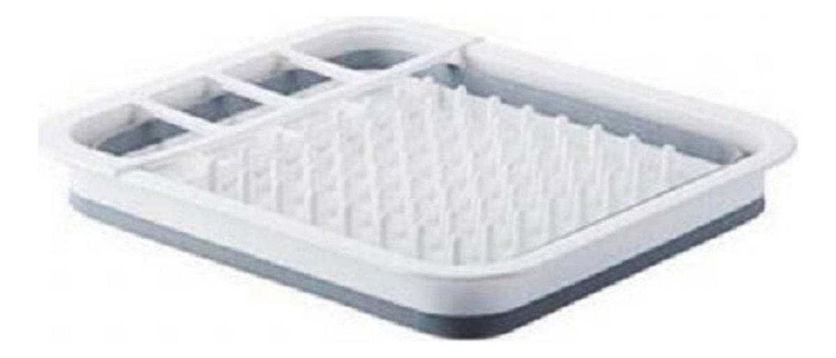 Secador Escurridor Plegable Platos Gris