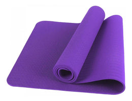 Mat Alfombrilla Yoga Pilates Ejercicio 8 MM Morado