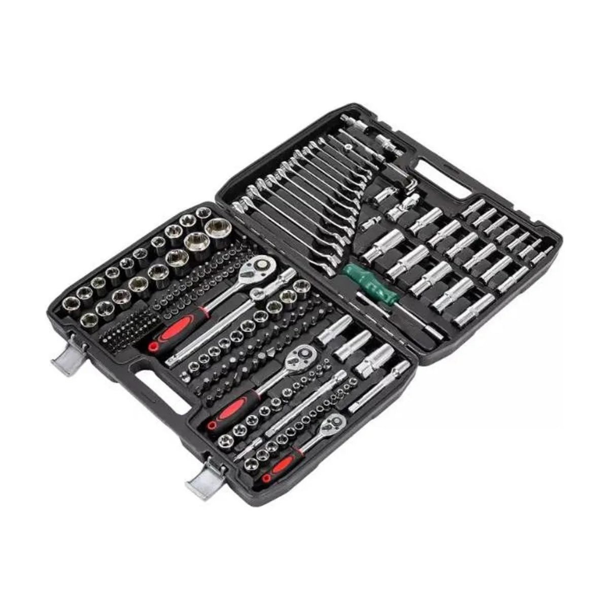 Kit 216 Piezas Herramientas Dados 7 llaves hexagonales