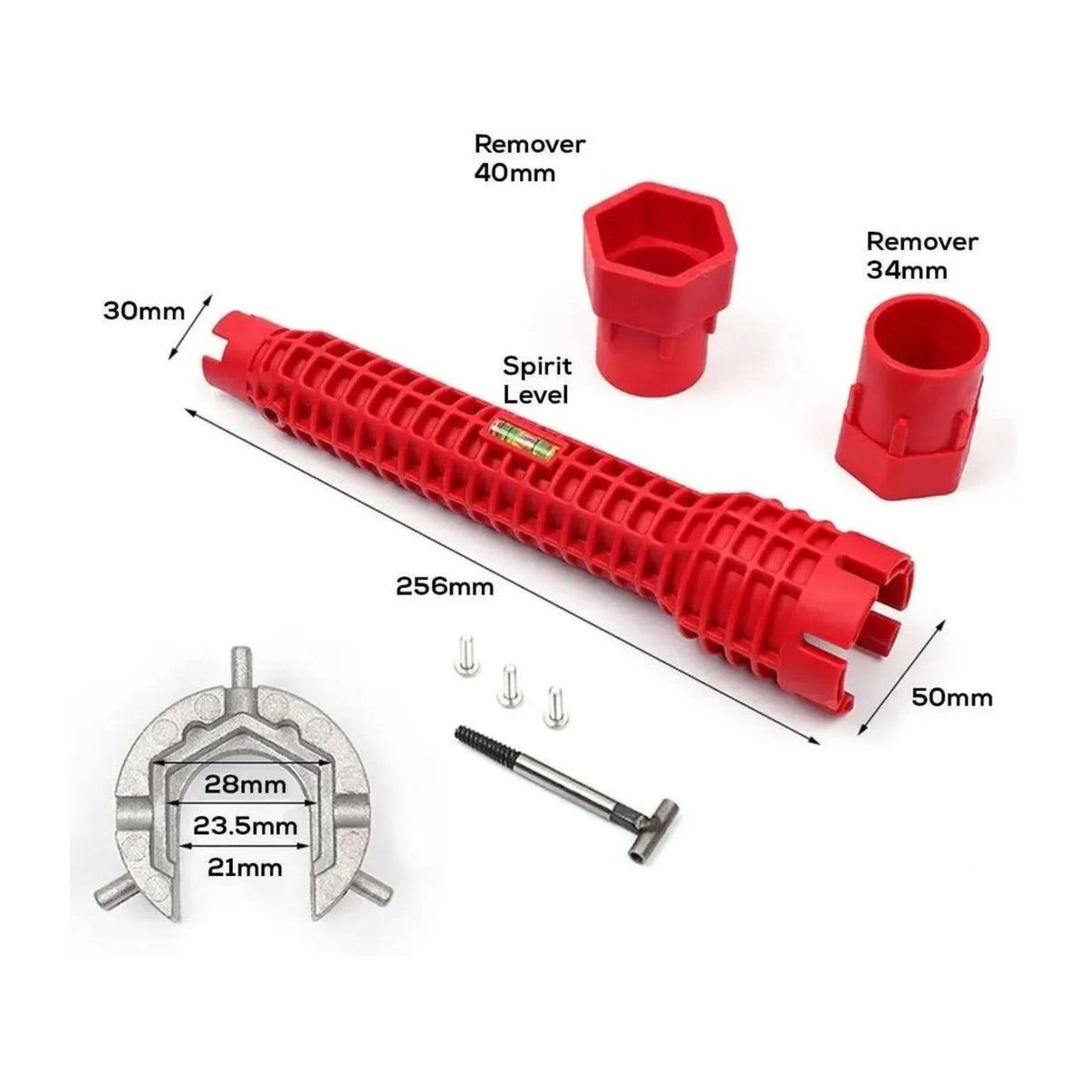 Llave Ajustable Gasfiteria Multi Uso Flexible Desague Cocina