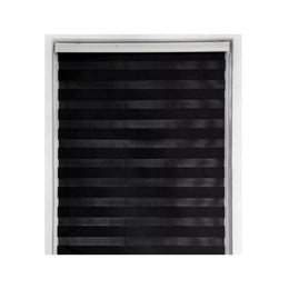 Cortina Roller Dúo Zebra Negra 150x220 CM