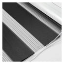 Cortina Roller Dúo Zebra Negra 160x220 CM