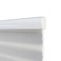 Cortina Roller Persiana Dúo Gris 160x220 CM