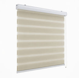 Cortina Roller Persiana Dúo Beige 60x220 CM