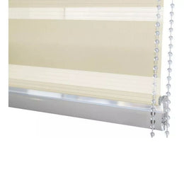 Cortina Roller Persiana Dúo Beige 90x220 CM