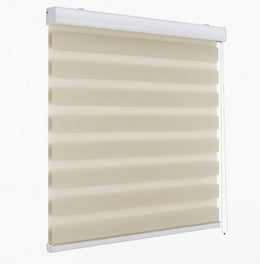 Cortina Roller Persiana Dúo Beige 120x220 CM