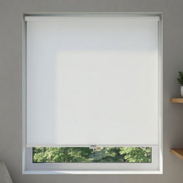 Cortina Roller Black Out Blanco 105x240 CM