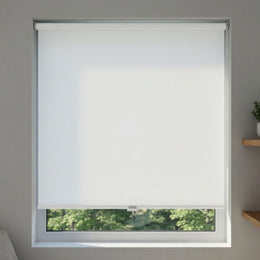 Cortina Roller Black Out Blanco 120x240 CM