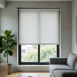 Cortina Roller Black Out Blanco 200x240 CM