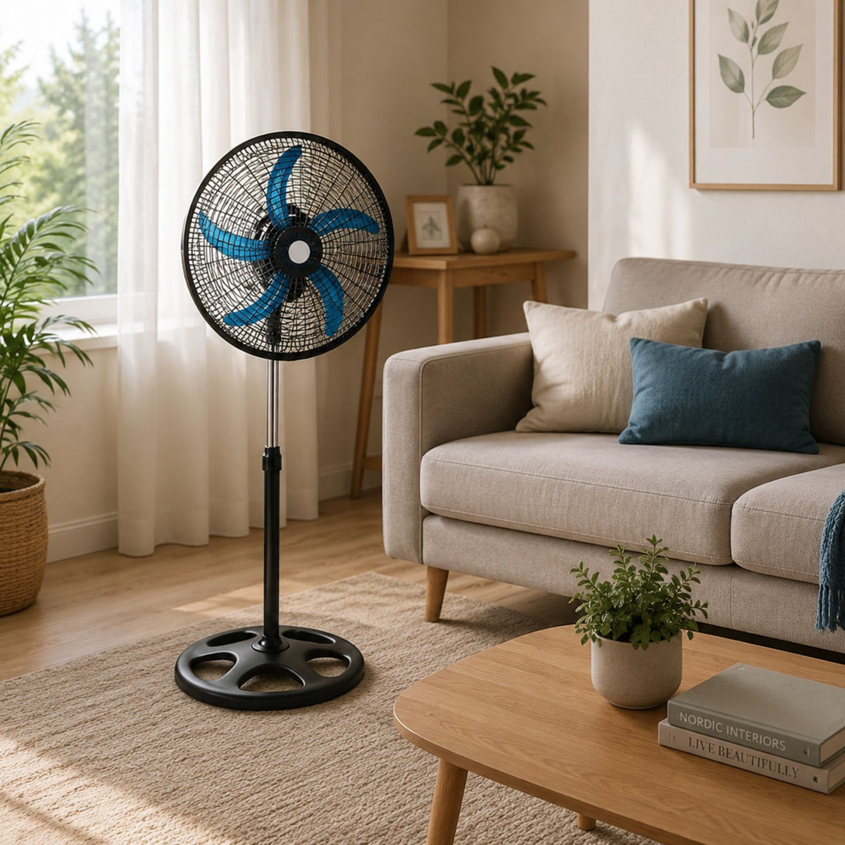 Ventilador 18 Industrial 2 en 1 Metal