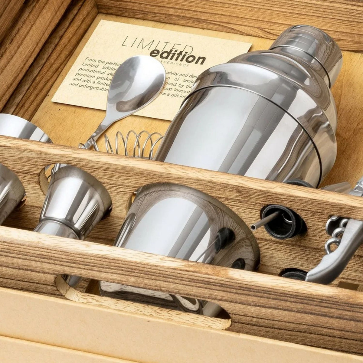 Set Coctel 10 Utensilios Deluxe Bespin