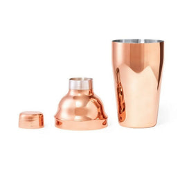 Coctelera Mezcladora Tragos Acero Inoxidable Hamberly 550 ML Cobre