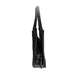 Cartera Bolso Negro Ecocuero 33x32x12 CM