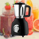 Licuadora 3 En 1 Vaso Metal 1,5 LT 350 W Potencia Negro