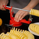 Maquina Cortadora Papas Espiral Aluminio 27.5 CM x 10 CM