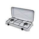 Cocinilla Encimera Gas 2 Quemadores Tapa