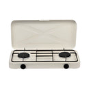 Cocinilla Encimera Gas 2 Quemadores Tapa