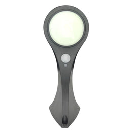 Foco Mini Solar Pared Mica Blanca Sensor Movimiento