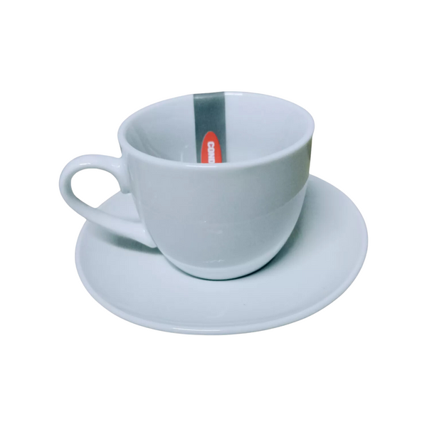 Set 6 Tazas Café Express Loza 85 ML Blanco