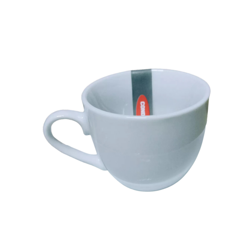 Set 6 Tazas Café Express Loza 85 ML Blanco