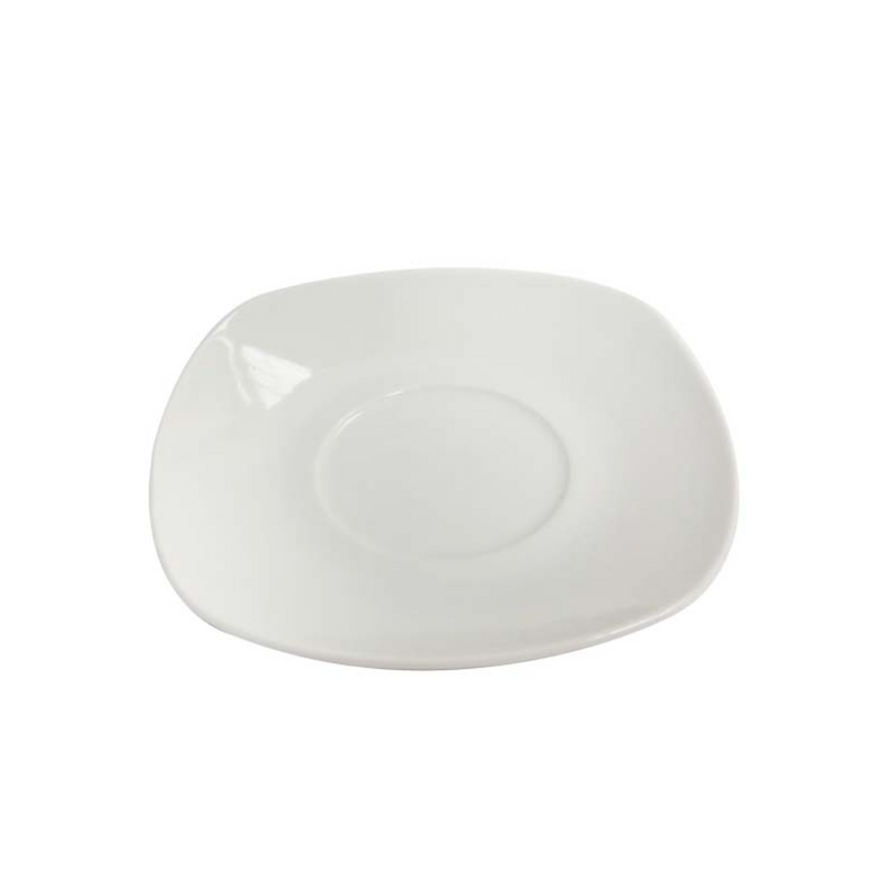 Set 6 Tazas Café Express Loza 85 ML Blanco