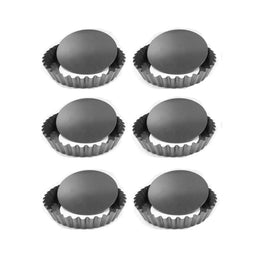 Pack 6 Moldes Desmontable Individual Repostería 10,5 CM