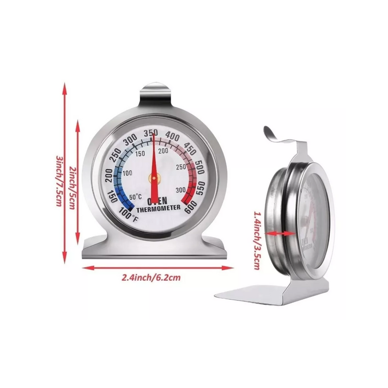 Termómetro Para Horno Cocina Indicador Temperatura