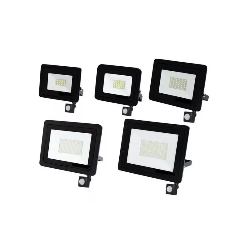 Foco Led Exterior Sensor Movimiento Luz Blanco Frío 220v 9x11x2.7 CM