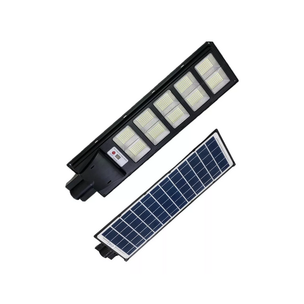 Foco Solar Led 300w Soporte Blanco Control Remoto