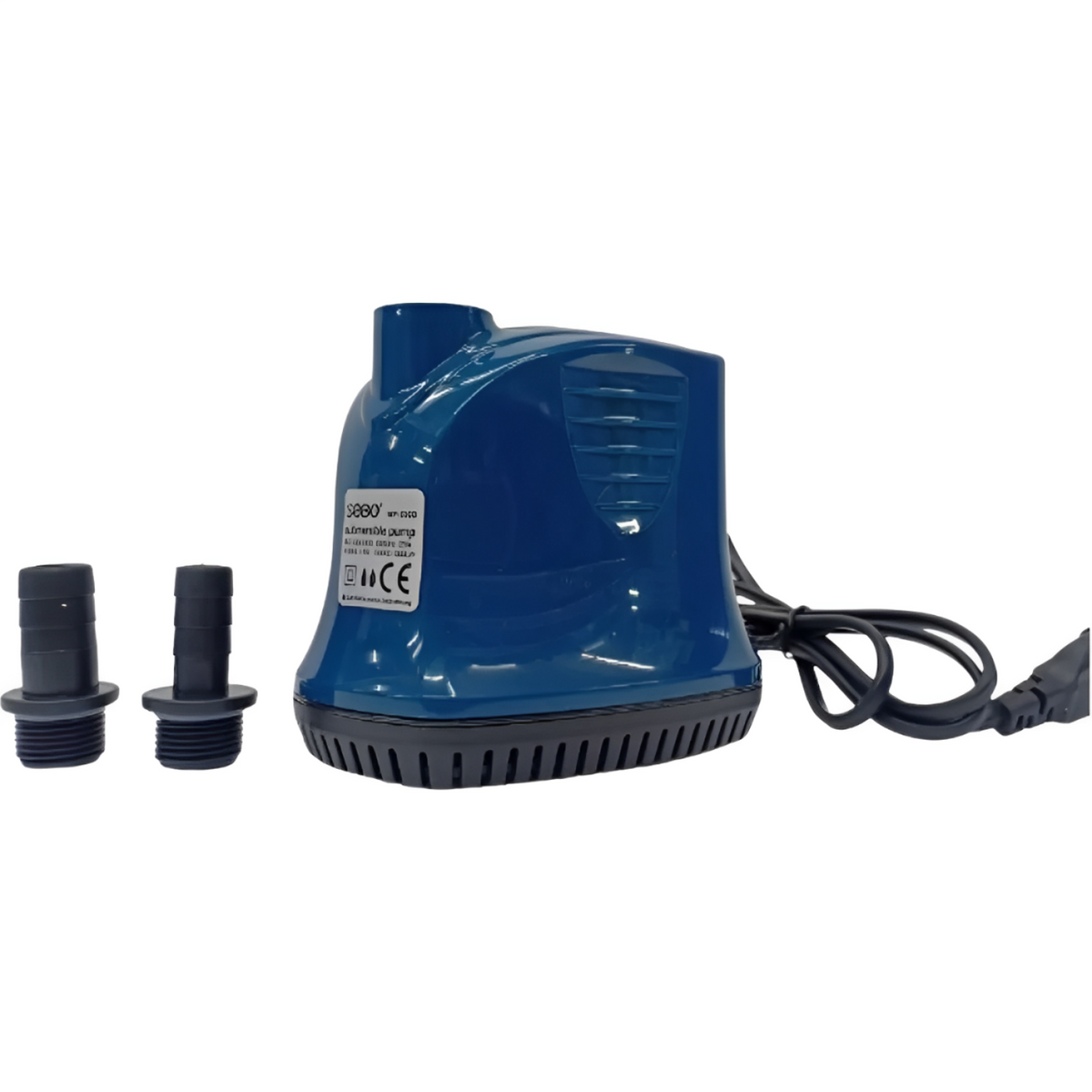 Bomba Agua Fuente Piletas Peceras Sumergible 25W Azul