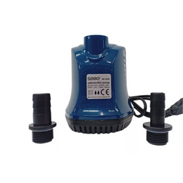 Bomba Agua Fuente Piletas Peceras Sumergible 25W Azul