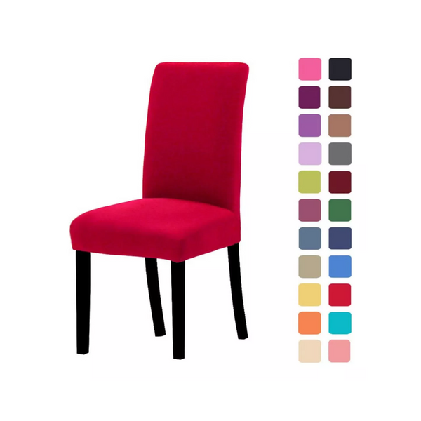 Pack 6 Fundas Elegantes Silla Comedor Colores