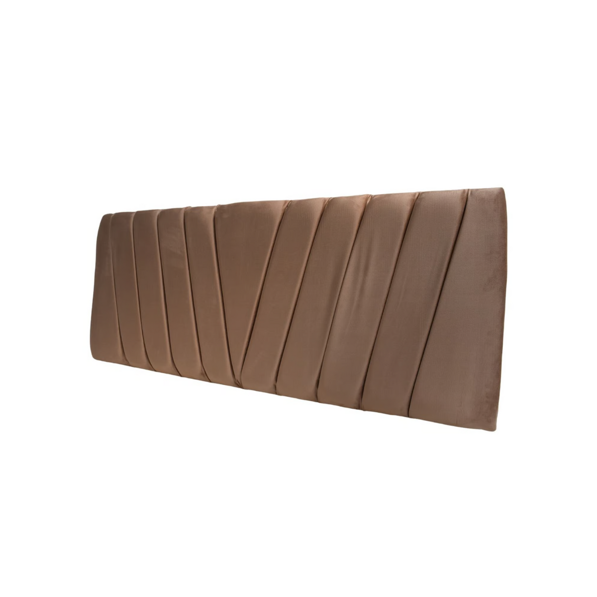 Respaldo Moderno Lineal 2 Plazas 150x60 CM Beige Claro Felpa