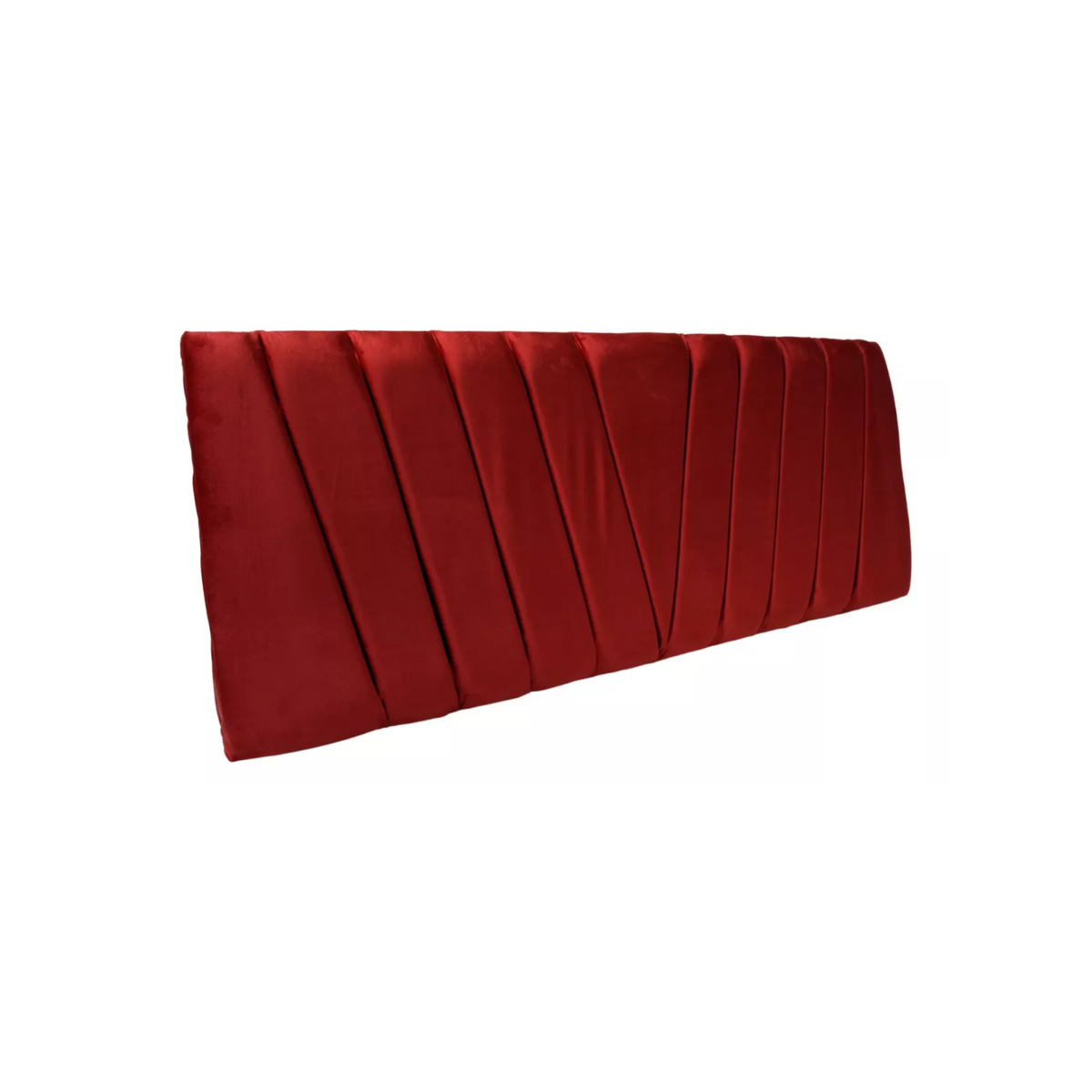 Respaldo Moderno Lineal 2 Plazas 150x60 CM Burdeo Felpa