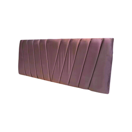 Respaldo Moderno Lineal 2 Plazas 150x60 CM Palo Rosa Felpa