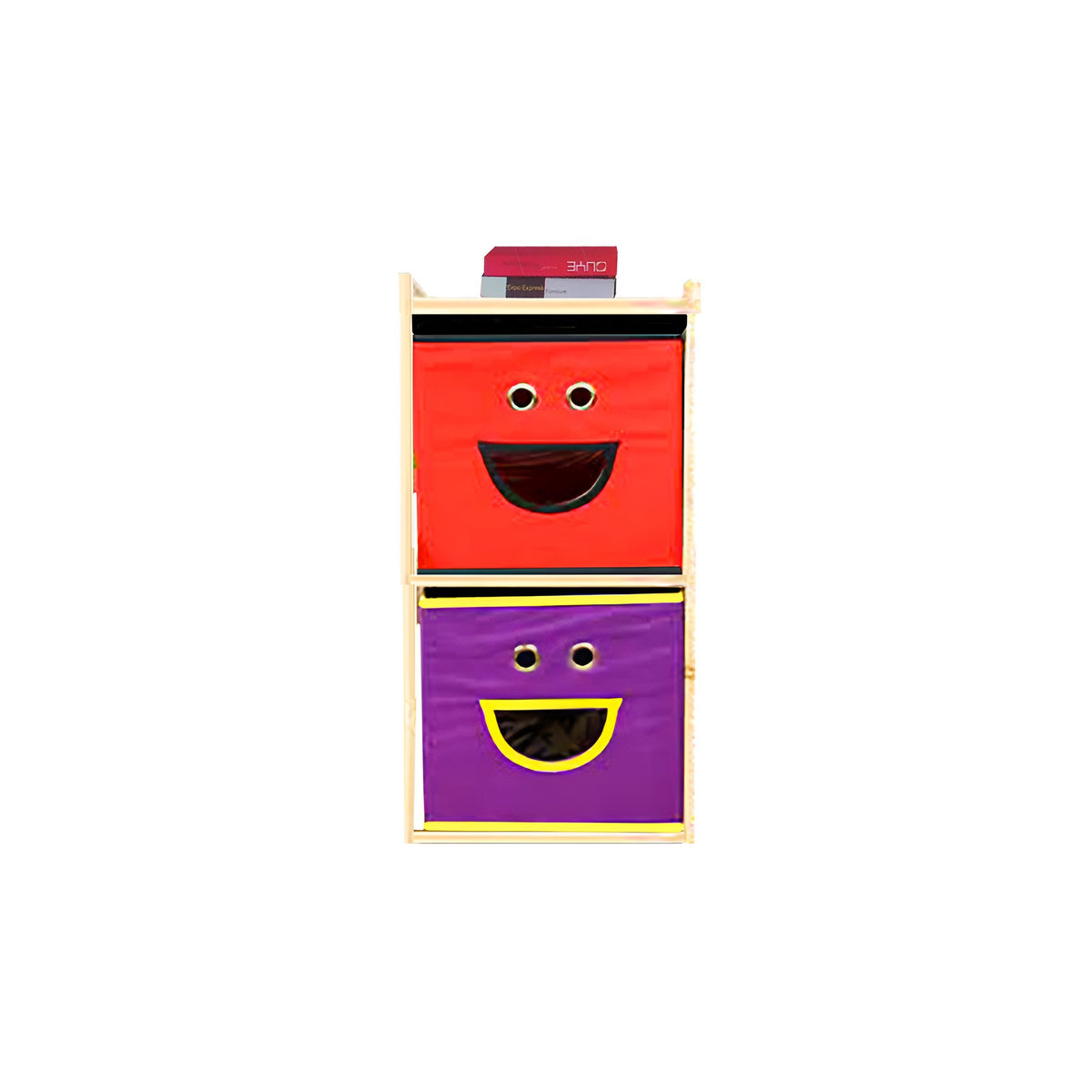 Estante Organizador Multicolor Madera Café Claro 31x28x70 CM