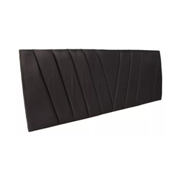 Respaldo Elegante King Capitone 180x60 CM Gris Oscuro Lino