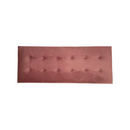 Respaldo Elegante King Capitone 180x60 CM Palo Rosa Felpa Botones