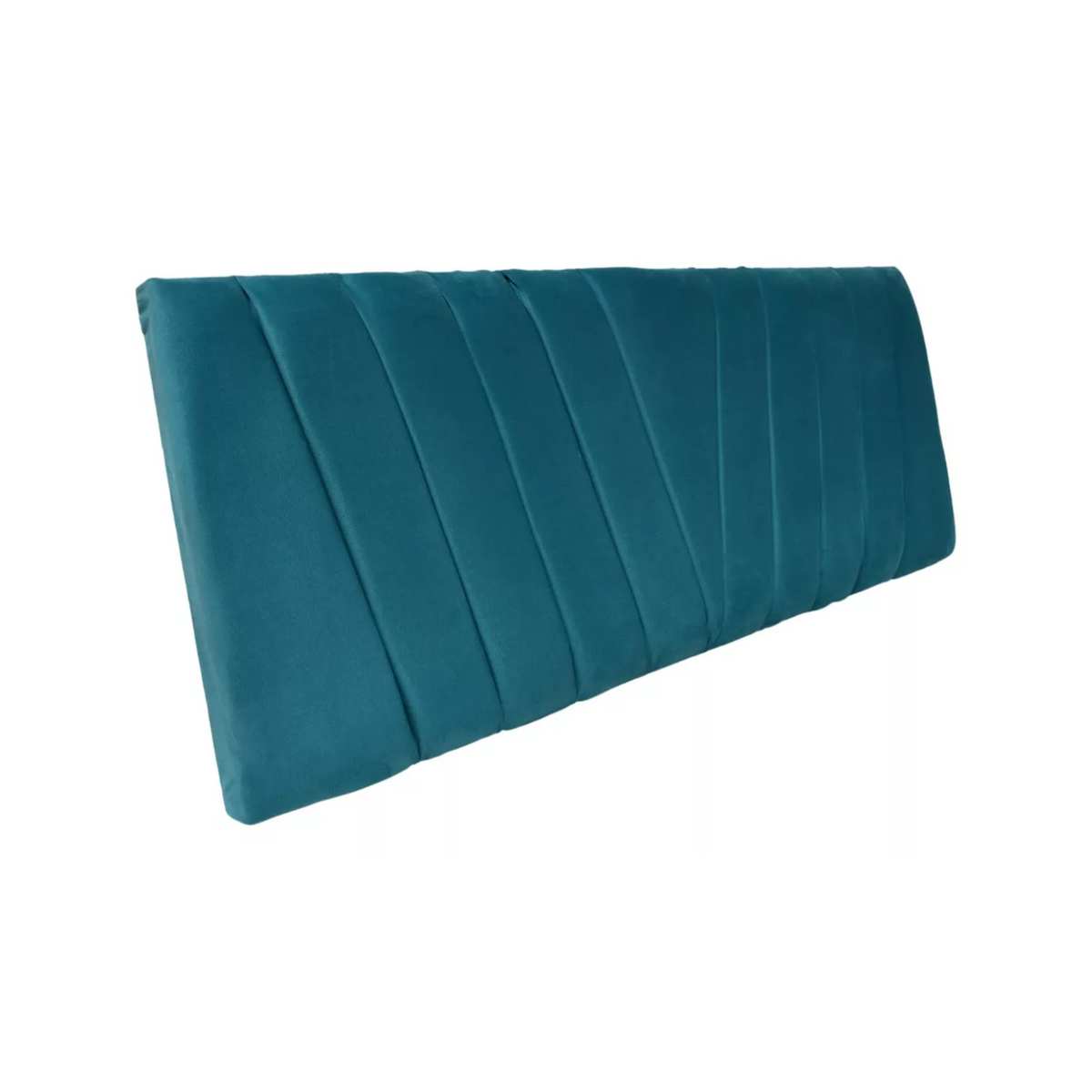 Respaldo Elegante King Capitone 180x60 CM Turquesa Felpa